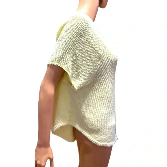 Free People Knit Sweater Size M Summer Romance Relaxed Fit - Picture 3 of 8